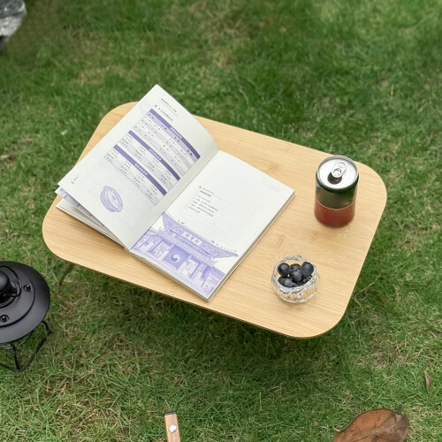 Foldable Table Camping Table, Outdoor Desk, Portable 17.72Inch, Compact Lightweight, Easy Setup 2