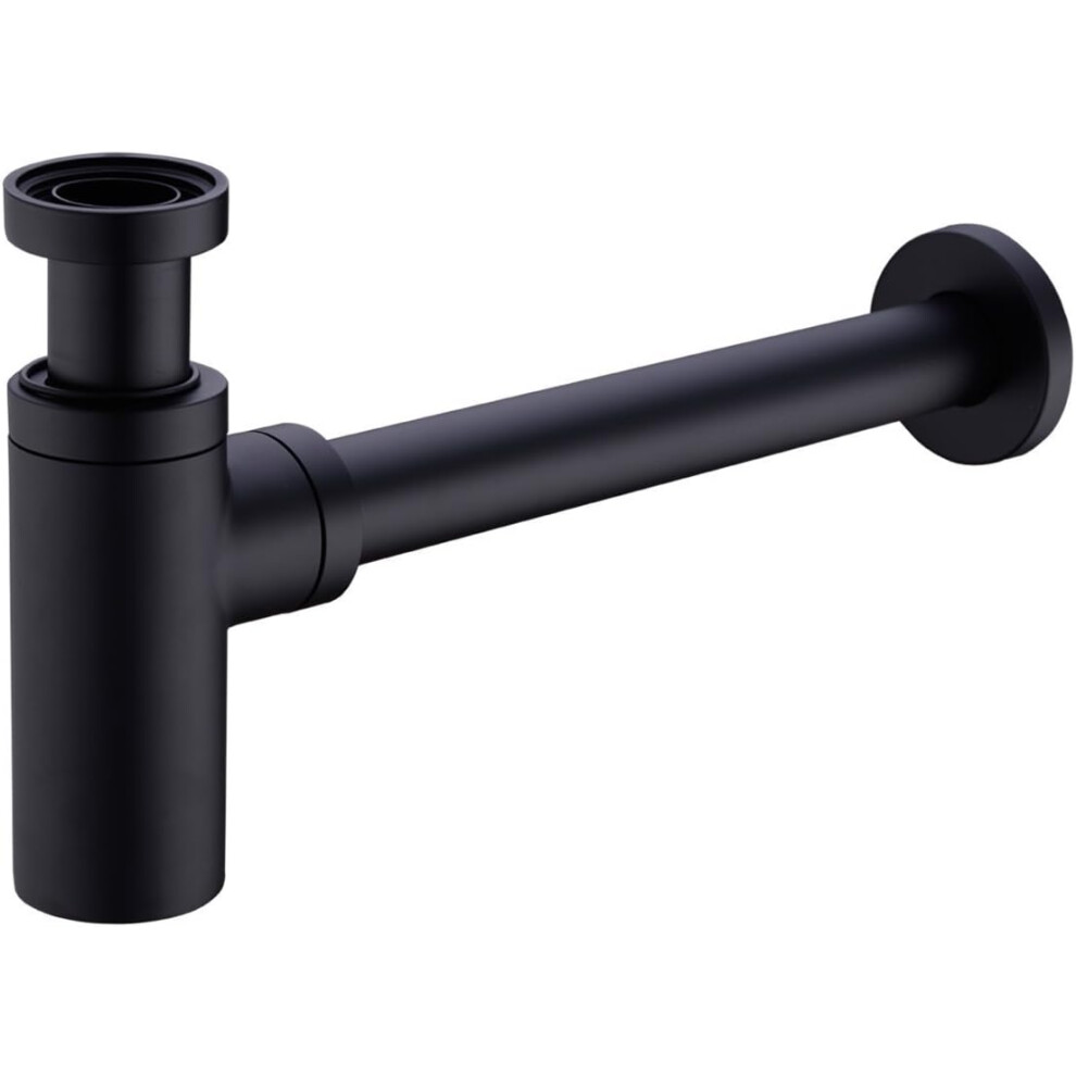 Innovative Sink Drainage, Contemporary Design Adjustable Bottle P-Trap, Easy Install Sturdy Brass Construction For Your Bathroom 9061222322418