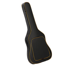 Guitar Backpack Case Oxford Cloth Waterproof Acoustic Guitar Shoulder Bag 0.19In Padding Dustproof Zipper Large Capacity