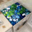 Washer And Dryer  Protector Mat Cobblestone Leaf Pattern 50x50cm Absorbent Diatomaceous Laundry Room Cover 1