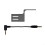 Microphone Mount Aluminum Alloy Construction External Microphone Compatible Accessory for Insta360 X5 1