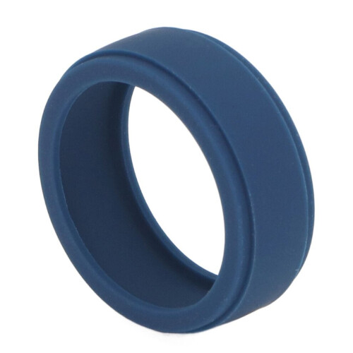 Scratch-Proof Silicone Ring Case for Smart Rings Dark Blue Size M