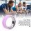 Silicone Smart Ring Cover Protector for Sizes 11-13, Purple 4
