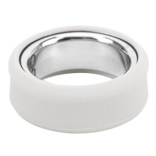 Grey Silicone Protective Case for Smart Rings Non-Allergic Size 11-13