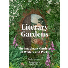 Literary Gardens by Sandra Lawrence Hardcover Book