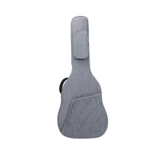 Guitar Bag Backpack For Acoustic Guitars Grey, Padded Gig Bag, WaterResistant, Fits Most Electric And Acoustic Models
