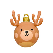 Inflatable Festival Sphere Accessories For-Antler Christmas Bal