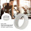 Grey Silicone Protective Case for Smart Rings Non-Allergic Size 11-13 4