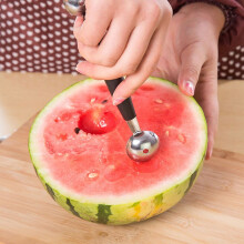 Veelzijdige roestvrijstalen fruit- en ijsbolletjesmaker voor buitenfeestjes