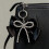 Y2K Inspired Silver Bowknot Keychain Charm with Retro-Silver 4