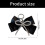 Y2K Inspired Silver Bowknot Keychain Charm with Retro-Silver 3