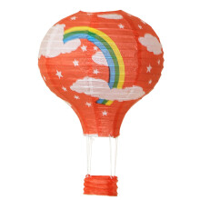 Lanterne di carta a righe per celebrazioni a tema, decorazioni per le vacanze, lanterne da appendere per matrimoni, festival ed eventi all'aperto,