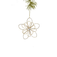 Artistic Iron Butterfly/Bell/Snowflake/Flower-snowflake gold