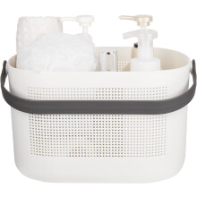 Portable Storage Basket For Multipurpose Use, Open Design With Perforations For Ventilation And Large Capacity, High-density PP Plastic, Ideal For Bat