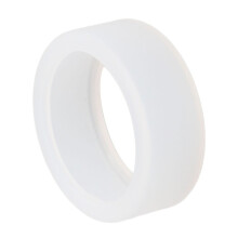 Silikonringskydd för Smart Rings, Storlek 6-10, Vit