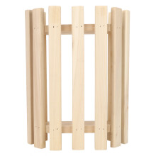 Saunaruimte houten ventilatieroosterpaneel met explosiebestendige lichtbescherming, hittebestendig saunaaccessoire met glad oppervlak en S