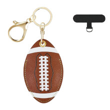 Portable Key Organizers PU Leather and Metal for Easy-Rugby1