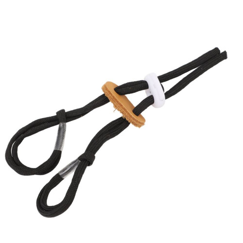Polyester Archery Finger Sling Adjustable Hand Guard Black 9g 2