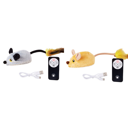 Katten Fun Teaser Afstandsbediening Muis-Grote chenroid 2
