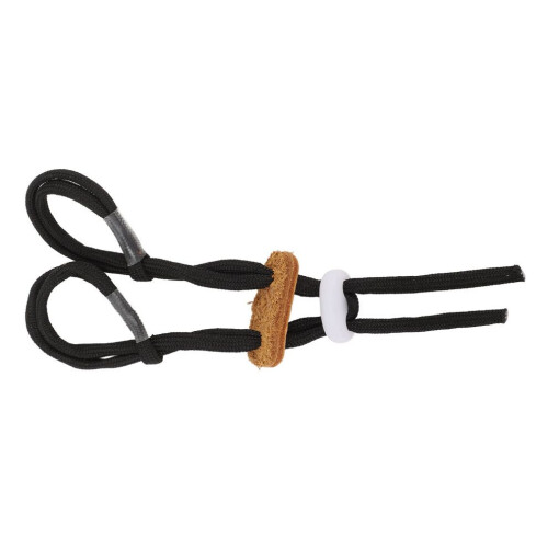 Polyester Archery Finger Sling Adjustable Hand Guard Black 9g 1