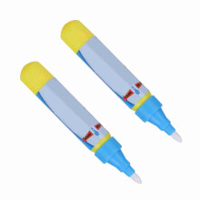 Miljövänliga vattenfärgspennor för baby, 2-pack, för magisk matta - blå