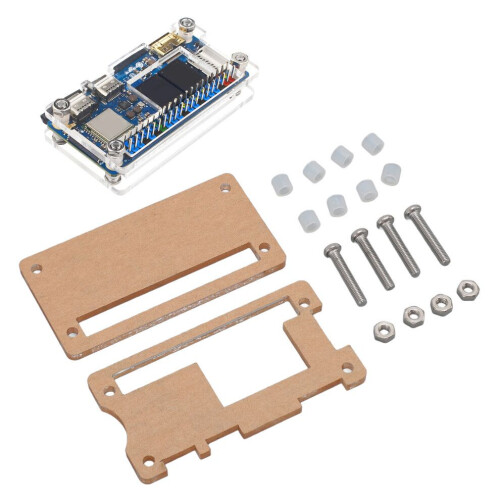 Orange Pi Zero 2W Acrylic Case Scratch-Resistant Clear Protection