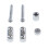 Metal Electric Guitar Roller String Tree Guide Retainer Silver 2