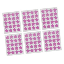 120 pegatinas reutilizables de protección solar con detección de rayos UV - Forma de flor, instalación