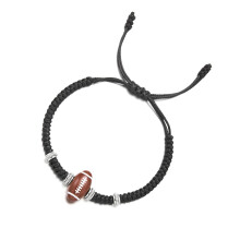 Ideaal cadeau verstelbare armband voor sportliefhebbers,-Rugby1