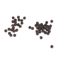 50 cuentas de silicona para pesca de carpas, 6 mm, color marrón, accesorios para aparejos