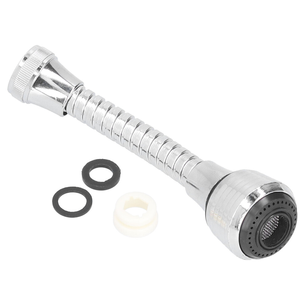 Flexible Faucet Sprayer, 360 Degree Rotatable High Quality Stainless Steel Water Saver Adapter For Kitchen Sink Aerator, Universal Rotate Saves Water 9061222328991