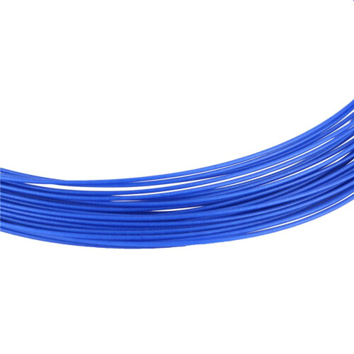 10m Nylon Badminton Racket String – Blue, High Elasticity & Durability