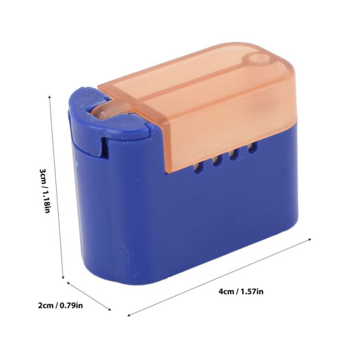 Sewing Thread Oil Box, 50 ml, Blue, Magnet & Leak-Proof Plastic 1