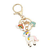 Paardensleutelhanger in regenboogtinten voor meerdere-A