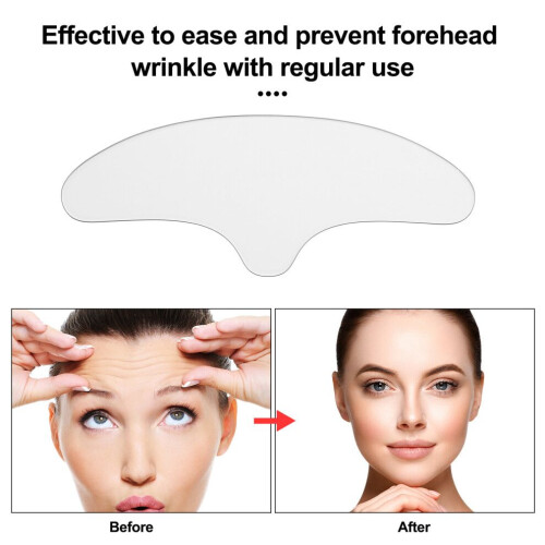Compact Silicone Forehead Patch for Wrinkle Prevention and Repair 2