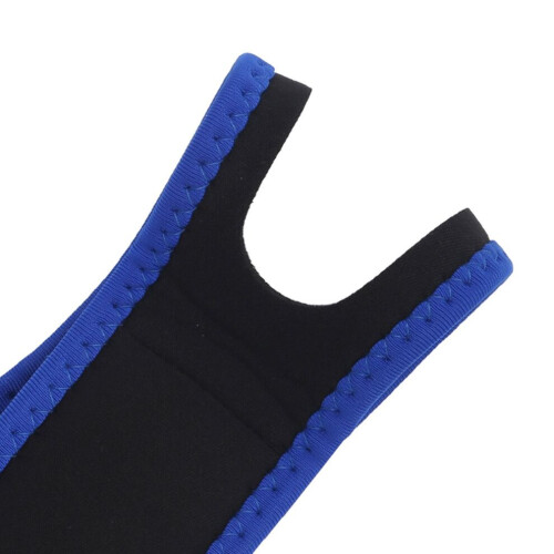 Adjustable Breathable AntiSnoring Jaw Support Belt in Royal Blue 2