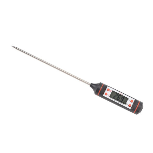 LCD Digital Water Coolant Tank Thermometer for Car Air Con System Testing