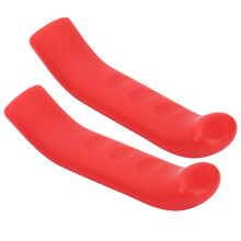 Siliconen remhendelhoes voor mountainbikes en racefietsen (Rood)