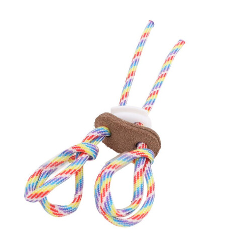 Polyester Archery Finger Sling Adjustable Recurve Bow Hand Guard Colorful
