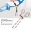 Polyester Archery Finger Sling Adjustable Recurve Bow Hand Guard Colorful 4