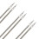 Stainless Steel 3Pcs Double Needles Pins for Threading & Hooking 2mm 3