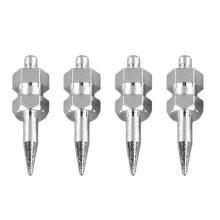 4Pcs Moisture Meter Probe Replacement for ZN‑MT01\02 Iron Chrome Plating