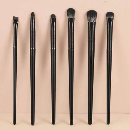 6pcs Makeup Brush Set for Eyes - Soft Fluffy Hair Comfortable Grip Handle 2