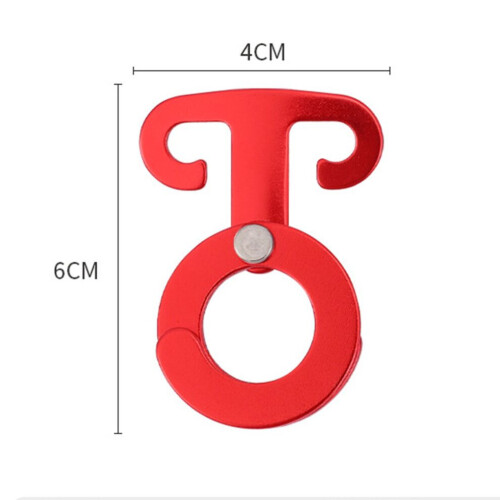 Lightweight Aluminum Self Locking Hook for Outdoor Adventures 1