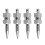 4Pcs Moisture Meter Probe Replacement for ZN‑MT01\02 Iron Chrome Plating 3