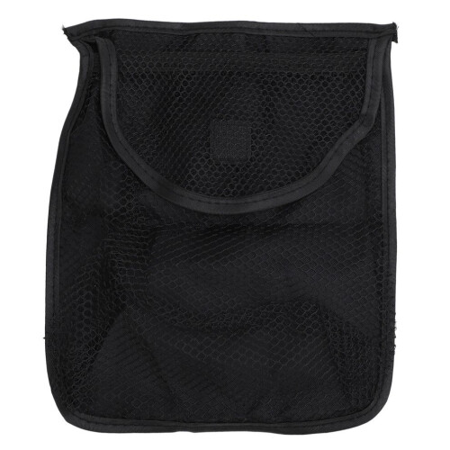 Large Capacity Nylon Mesh Golf Ball Bag with Hook & Loop Storage 1