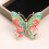 Glittering Crystal Butterfly Pin Versatile Accessory For-53 4