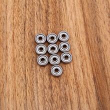 10 Stück/Lot 624ZZ Rillenkugellager, Miniatur, gummigedichtet, Metall