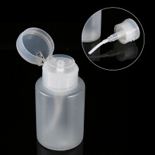 1 stuk 150 ml modieuze lege manicurefles voor nagellakverwijderaar met pompdispenser