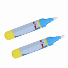 Baby-Wasserfarbenstifte, 2er-Pack, magische Malmatte für Kinder, blau, kreatives Geschenk